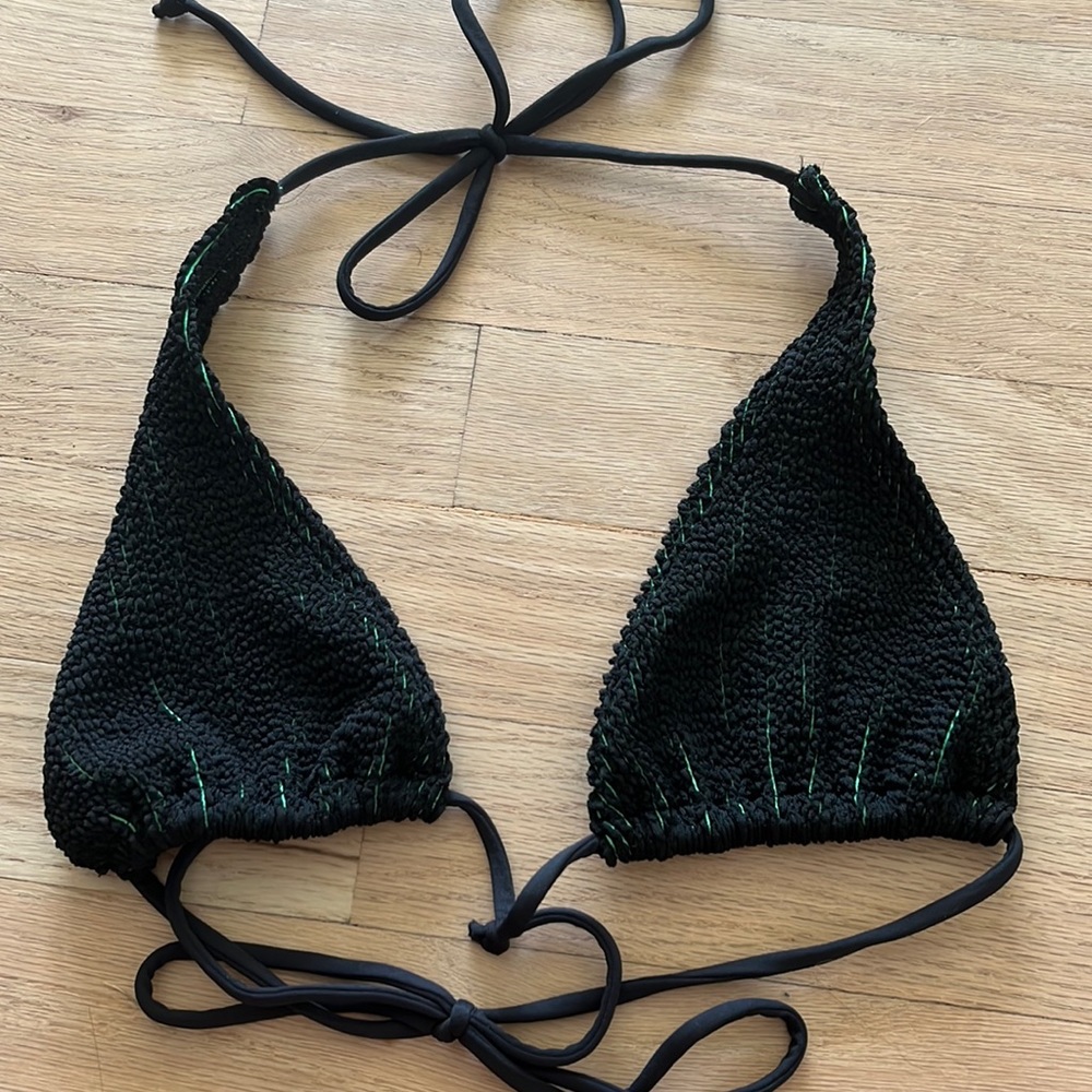 Bondeye two tone sofie top